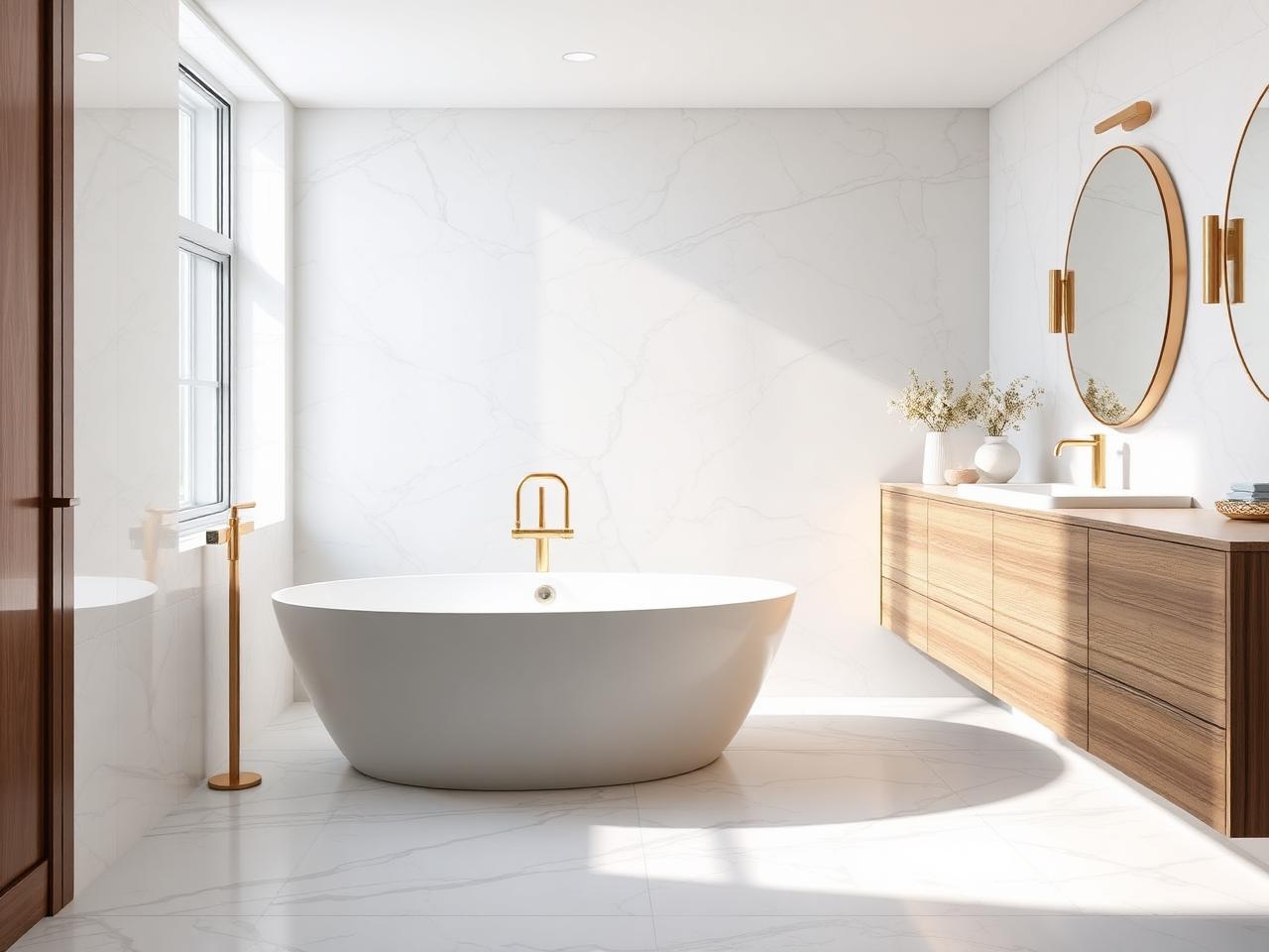 Bathroom after Avalon Renovation