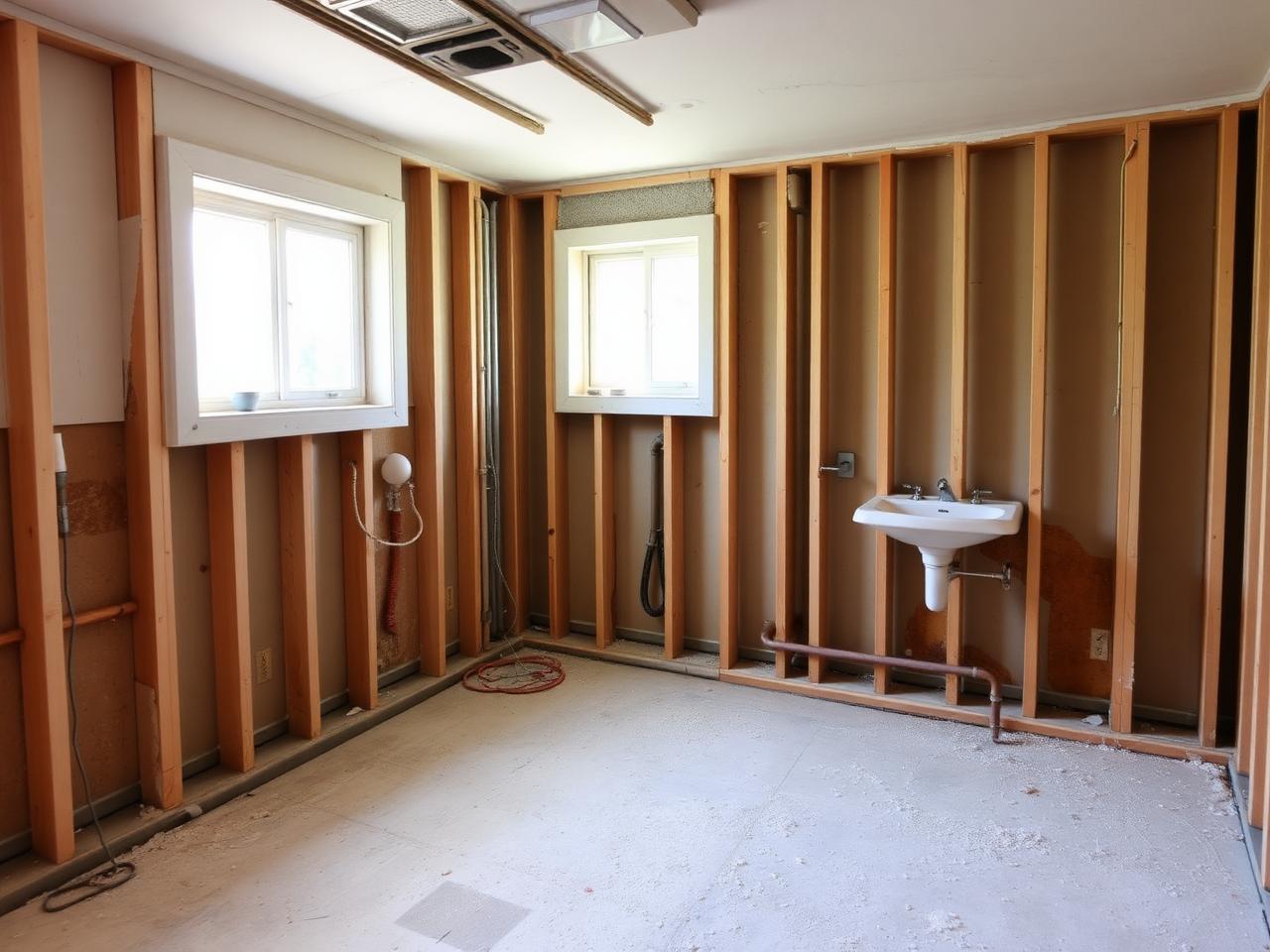 Bathroom before Avalon Renovation